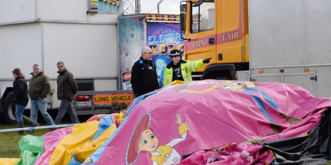 Girl Dies After Bouncy Castle Blows Away At Fair “Video”
