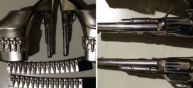 Gun-shaped heels, bullet-holster bracelets delay traveler at BWI Airport (Photo)