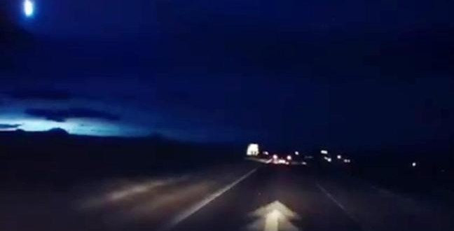 Meteor ‘fireball’ seen in skies over Scotland “Video”