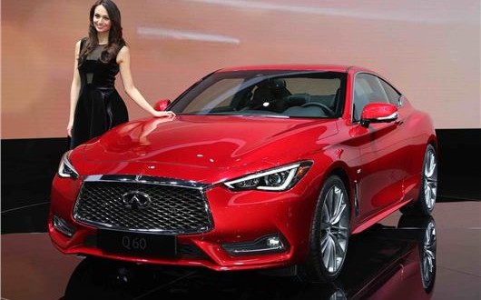 New Infiniti Q60 coupe shown at Geneva 2016 show (Video)