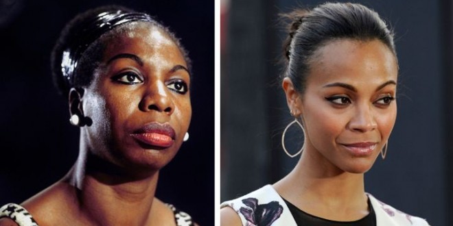 Nina Simone's daughter defends actress Zoe Saldana after backlash
