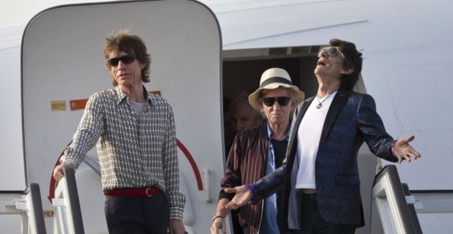 Rolling Stones land in Havana for historic free concert