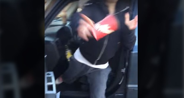 Toronto Woman confronted for parking in handicap spot flips out (Video)