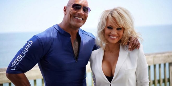 Actress Pamela Anderson joins Dwayne Johnson’s ‘Baywatch’ movie