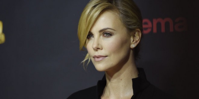 Charlize Theron revs up for Fast and Furious 8