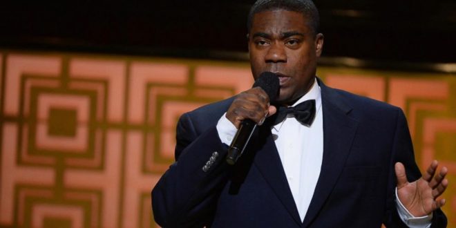 Comedian Tracy Morgan performs special show for medics who saved his life