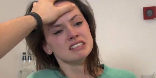 Daisy Ridley Audition Shows a Familiar Scene (Video)