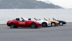 Mazda Rolls Out 1 Millionth MX-5 Roadster (Photo)
