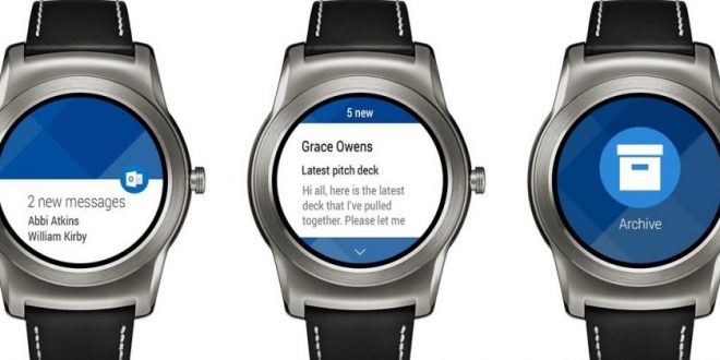 Microsoft Outlook for Android now supports Android Wear