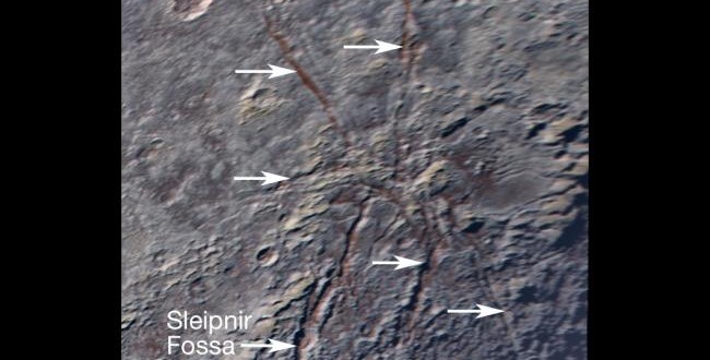 NASA Captures Giant Icy ‘Spider’ on Pluto’s Surface (Photo)