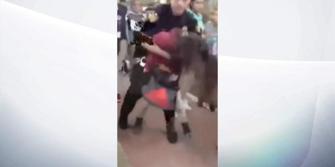 Officer Body Slams 12-Year-Old Girl to the Ground (Video)