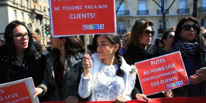 Paying For Sex Is Now Against the Law In France, Sex Workers Protest
