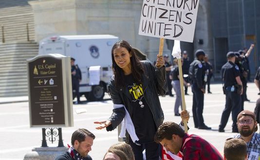 Rosario Dawson Daredevil Actress Arrested At Democracy Spring Protest