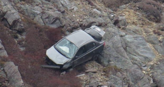 Young Woman Ejected from Tumbling Vehicle on Signal Hill (Video)