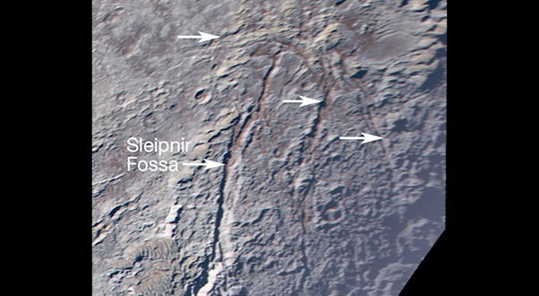 NASA Captures Giant Icy ‘Spider’ on Pluto’s Surface (Photo)