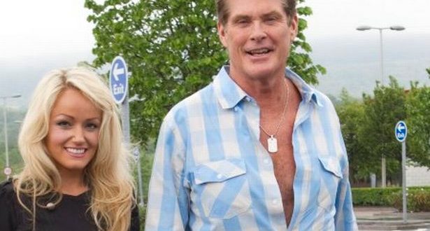 Baywatch star David Hasselhoff engaged to Glynneath girlfriend Hayley Roberts