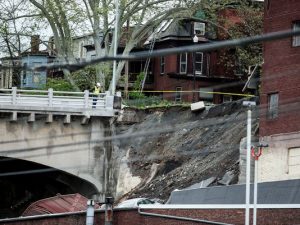Harrisburg Parking Lot Collapse, No Reports Of Injuries