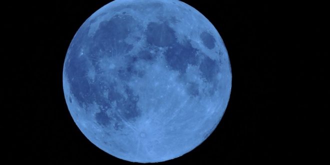 May 21 full moon is a seasonal Blue Moon