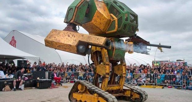 MegaBots making human-piloted giant robots gets $2.4 million in funding