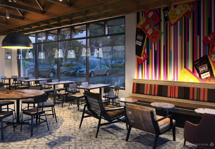 Taco Bell tests edgy new look with eye toward flexibility, upscale design concepts (Photo)