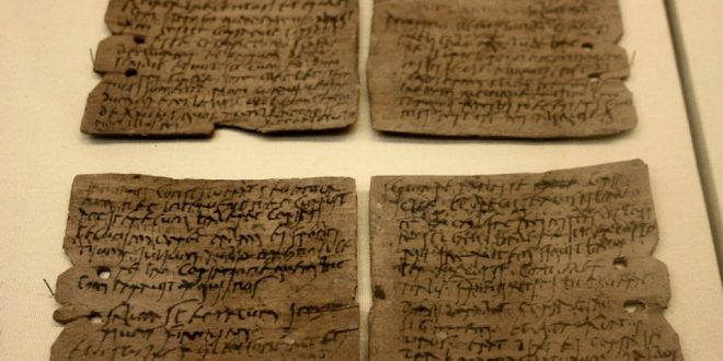 2,000 year old documents found in London dig (Photo)