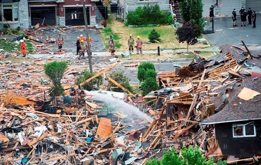Giant explosion kills one, injures neighbours in Mississauga