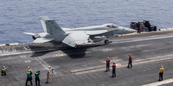 USS Truman Launches Air strikes Against ISIS From Mediterranean Carrier