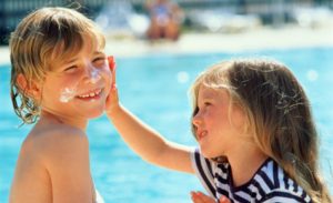 What kind of sunscreen is best for children?