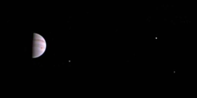 NASA's Juno captures first photo from Jupiter orbit