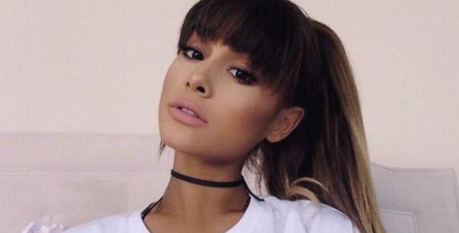 Singer Ariana Grande Reveals New Bangs on Instagram