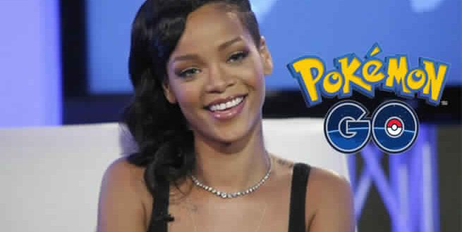 Singer Rihanna asks you not to Pokemon Go during her concert (Video)