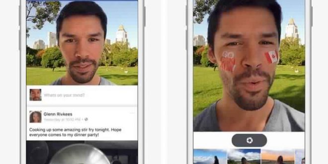 Facebook Tests Snapchat-Like Selfie Filters (Video)