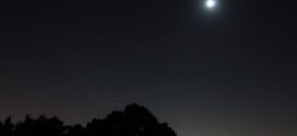 Celestial Show: Mars, Saturn, Antares and the moon