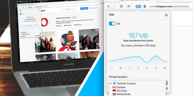 Opera Browser Unveils Free Unlimited Desktop VPN