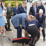 Prince William Helped an Essex Dignitary After He Fell (Video)