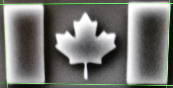 Waterloo scientists create world's smallest Canadian flag (Video)