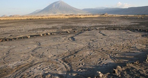 Ancient Human Footprints Found in Tanzania Volcano, says new research