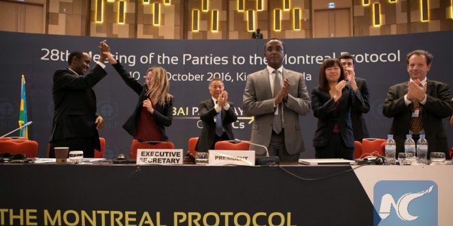 Historic Amendment to Montreal Protocol Adopted in Kigali, Report