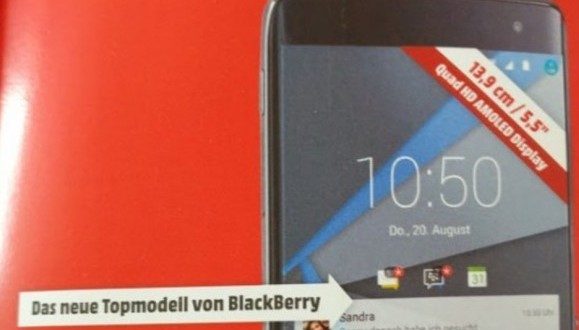 New BlackBerry DTEK60 could arrive in Europe on October 25