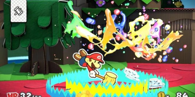 Paper Mario: Color Splash is a very funny Nintendo game, Report