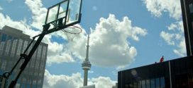 Raptor Cory Joseph sinks an aerial five-pointer for LG ad (Video)