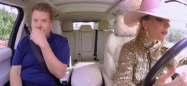 Singer Lady Gaga Goes All-In for Carpool Karaoke with James Corden
