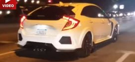 2017 Honda Civic Type R busted in California (Video)