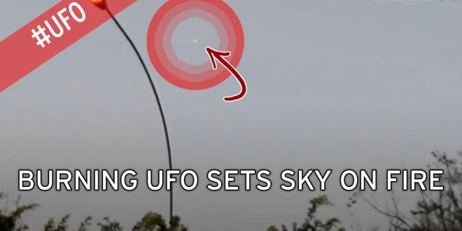 'Burning UFO' Caught On Camera In Lima, Peru (Video)