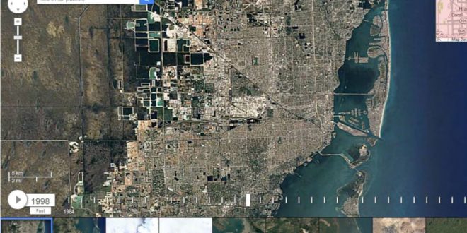 Google Timelapse Shows How Earth Changes in 30 Years “Watch”