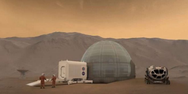 NASA might build an ‘ice home’ on Mars