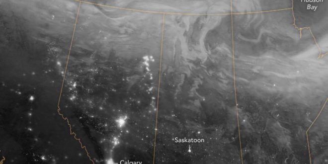 NASA satellite spots northern lights' dazzling image (Watch)