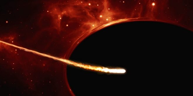 Researchers Just Spotted A Giant Black Hole Ripping Apart A Star