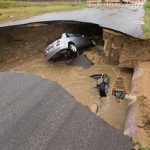 Texas Sinkhole Kills One, Injures Two (Photo)