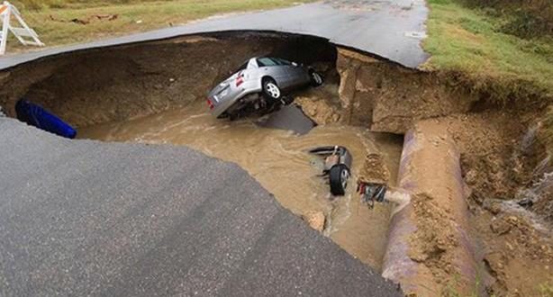 Texas Sinkhole Kills One, Injures Two (Photo)